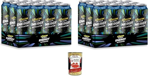 Lemonsoda Energy Activator – Geschmack MOJITO TWIST – 24x 330 ml+ Italian Gourmet polpa 400g Lemonsoda Energy Activator – Geschmack MOJITO TWIST – 24x 330 ml+ Italian Gourmet polpa 400g von Italian Gourmet E.R.