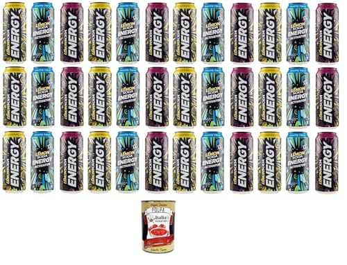 Lemonsoda Energy Testpaket Tropical,Mojito,Lemon Trip alkoholfreies Getränk Sportgetränke 36x 50 cl+ Italian Gourmet polpa 400g Lemonsoda Energy Testpaket Tropical,Mojito,Lemon Trip alkoholfreies Getränk Sportgetränke 36x 50 cl+ Italian Gourmet polpa 400g von Italian Gourmet E.R.