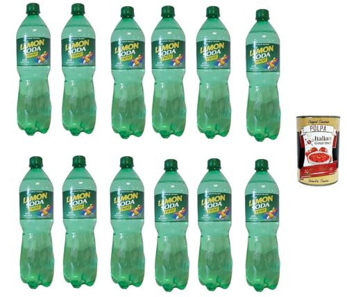 Lemonsoda Twist, soda drink Zitrone italienisch Limonata und gazzosa, 12% nicht -alkoholisches Getränk Zitronensaft, Zitronen aus Süditalien 12x 1l + Italian Gourmet polpa 400g Lemonsoda Twist, soda drink Zitrone italienisch Limonata und gazzosa, 12% nicht -alkoholisches Getränk Zitronensaft, Zitronen aus Süditalien 12x 1l + Italian Gourmet polpa 400g von Italian Gourmet E.R.