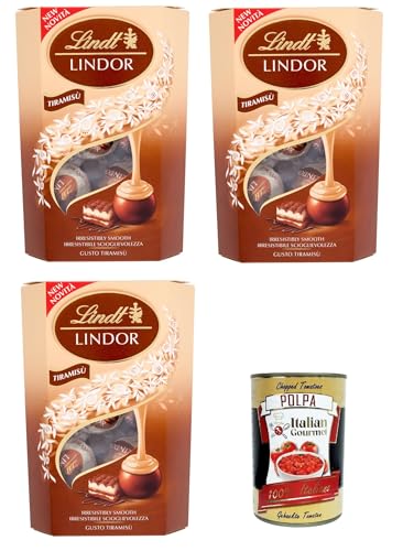 Lindor Pralinen Tiramisu 3x200 g+ Italian Gourmet Polpa di Pomodoro 400g Lindor Pralinen Tiramisu 3x200 g+ Italian Gourmet Polpa di Pomodoro 400g von Italian Gourmet E.R.