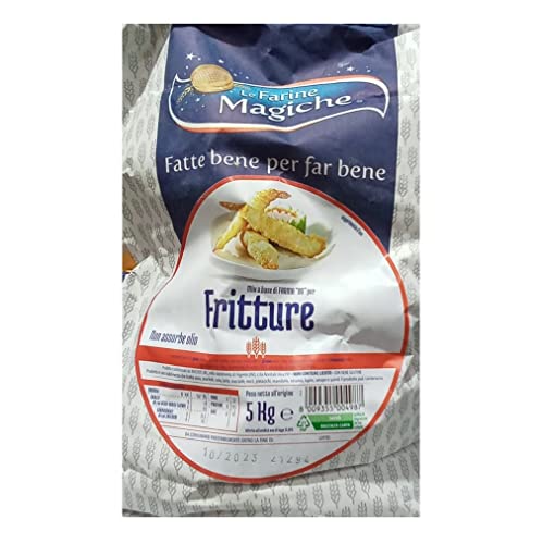 Lo Conte Le Farine Magiche Frittura Mehl zum Braten 5Kg Lo Conte Le Farine Magiche Frittura Mehl zum Braten 5Kg von Italian Gourmet E.R.