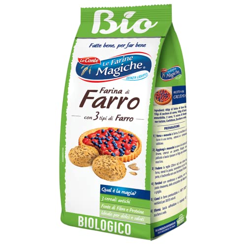 Lo Conte le farine magiche farina di farro Dinkelmehl 500g Lo Conte le farine magiche farina di farro Dinkelmehl 500g von Italian Gourmet E.R.