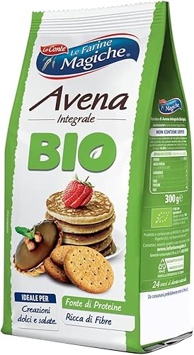 Lo conte Le farine magiche Farina di Avena Hafer Mehl 300g BIO von Italian Gourmet E.R.