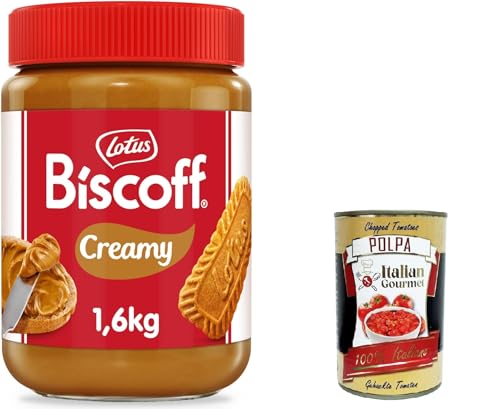 Lotus Biscoff Crema spalmabile Streichcreme auf Basis von Biscoff Cookies 1.6kg + Italian Gourmet polpa 400g Lotus Biscoff Crema spalmabile Streichcreme auf Basis von Biscoff Cookies 1.6kg + Italian Gourmet polpa 400g von Italian Gourmet E.R.