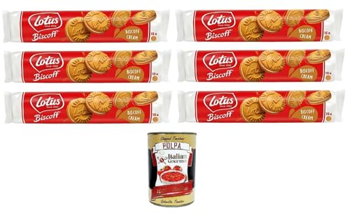 Lotus Biscoff Sandwich Zwei knusprige karamellisierte Kekse, gefüllt mit Sahne mit Biscoff-Geschmack 6x150 g+ Italian Gourmet polpa 400g Lotus Biscoff Sandwich Zwei knusprige karamellisierte Kekse, gefüllt mit Sahne mit Biscoff-Geschmack 6x150 g+ Italian Gourmet polpa 400g von Italian Gourmet E.R.
