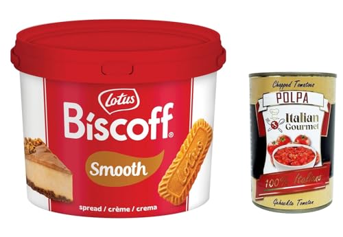 Lotus Biscoff Streichfähige Creme ohne künstliche Farb-, Geschmacks- und Konservierungsstoffe. 3kg + Italian Gourmet polpa 400g Lotus Biscoff Streichfähige Creme ohne künstliche Farb-, Geschmacks- und Konservierungsstoffe. 3kg + Italian Gourmet polpa 400g von Italian Gourmet E.R.