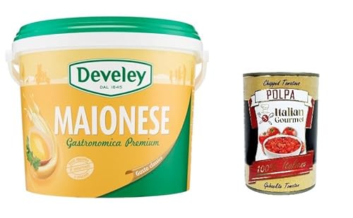 Maionese Classica Gastronomica premium Premium klassische gastronomische Mayonnaise 5kg + Italian Gourmet polpa 400g Maionese Classica Gastronomica premium Premium klassische gastronomische Mayonnaise 5kg + Italian Gourmet polpa 400g von Italian Gourmet E.R.