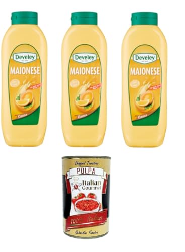 Maionese Classica Klassische Mayonnaise SQUEEZE 3x 875ml+ Italian Gourmet polpa 400g Maionese Classica Klassische Mayonnaise SQUEEZE 3x 875ml+ Italian Gourmet polpa 400g von Italian Gourmet E.R.
