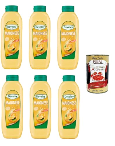 Maionese Classica Klassische Mayonnaise SQUEEZE 6x 875ml+ Italian Gourmet polpa 400g Maionese Classica Klassische Mayonnaise SQUEEZE 6x 875ml+ Italian Gourmet polpa 400g von Italian Gourmet E.R.