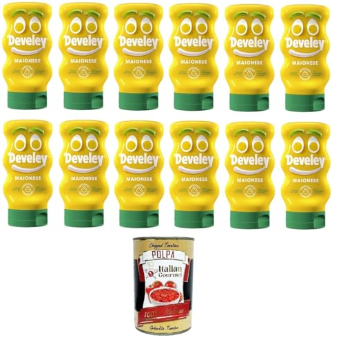 Maionese squeeze, Solo olio girasole, 100% ingredienti naturali,Mayonnaise-Squeeze, Nur Sonnenblumenöl, 100% natürliche Zutaten 12x230gr + Italian Gourmet polpa 400g Maionese squeeze, Solo olio girasole, 100% ingredienti naturali,Mayonnaise-Squeeze, Nur Sonnenblumenöl, 100% natürliche Zutaten 12x230gr + Italian Gourmet polpa 400g von Italian Gourmet E.R.