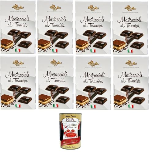 Maja Mini Mostaccioli Gusto Tiramisù Mini-Tiramisu mit Mostaccioli-Geschmack, klassisches Weihnachtsdessert 8x200gr+ Italian Gourmet polpa 400g Maja Mini Mostaccioli Gusto Tiramisù Mini-Tiramisu mit Mostaccioli-Geschmack, klassisches Weihnachtsdessert 8x200gr+ Italian Gourmet polpa 400g von Italian Gourmet E.R.
