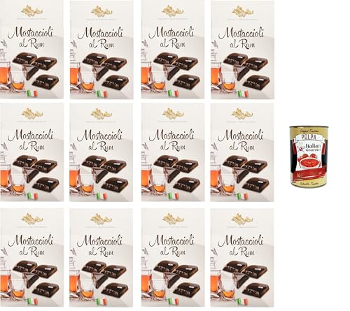 Maja Mostaccioli al Rum Mostaccioli mit klassischem süßem Weihnachtsrum 12x200+ Italian Gourmet polpa 400g Maja Mostaccioli al Rum Mostaccioli mit klassischem süßem Weihnachtsrum 12x200+ Italian Gourmet polpa 400g von Italian Gourmet E.R.
