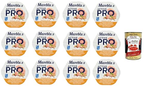 Mareblu Active Pro Insalata con Tonno e Quinoa Salat mit Thunfisch und Quinoa 12x220 g+ Italian Gourmet polpa 400g Mareblu Active Pro Insalata con Tonno e Quinoa Salat mit Thunfisch und Quinoa 12x220 g+ Italian Gourmet polpa 400g von Italian Gourmet E.R.
