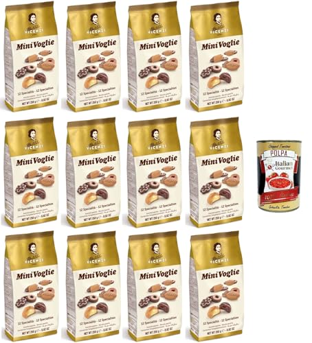 Matilde Vicenzi Mini voglie Assortite Verschiedene Kekse 12x 250gr+ Italian Gourmet polpa 400g Matilde Vicenzi Mini voglie Assortite Verschiedene Kekse 12x 250gr+ Italian Gourmet polpa 400g von Italian Gourmet E.R.