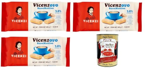 Matilde Vicenzi Vicenzovo I Savoiardi BuonMattino 3x300gr+ Italian Gourmet polpa 400g Matilde Vicenzi Vicenzovo I Savoiardi BuonMattino 3x300gr+ Italian Gourmet polpa 400g von Italian Gourmet E.R.