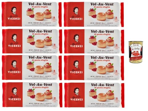 Matilde vicenzi vol-au-vent di pasta sfoglia Blätterteig 8x100 g+ Italian Gourmet polpa 400g Matilde vicenzi vol-au-vent di pasta sfoglia Blätterteig 8x100 g+ Italian Gourmet polpa 400g von Italian Gourmet E.R.