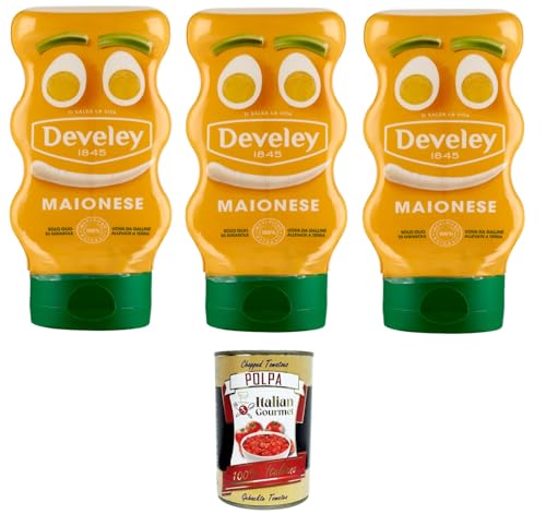 Mayonnaise-Sauce 3x 250 ml 100% natürliche Zutaten+ Italian Gourmet polpa 400g Mayonnaise-Sauce 3x 250 ml 100% natürliche Zutaten+ Italian Gourmet polpa 400g von Italian Gourmet E.R.