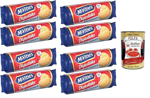 Mc-Vitie's Biscotti Digestives Biscotti Meno 30% di Zuccheri Biscotti Digestives Kekse, weniger 30% Zucker, 8 x 300 g+ Italian Gourmet polpa 400g Mc-Vitie's Biscotti Digestives Biscotti Meno 30% di Zuccheri Biscotti Digestives Kekse, weniger 30% Zucker, 8 x 300 g+ Italian Gourmet polpa 400g von Italian Gourmet E.R.