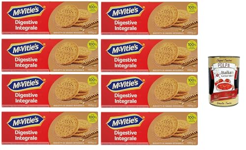 Mc-Vitie's Biscotti digestive integrale Vollkorn-Verdauungskekse 8x400 gr+ Italian Gourmet polpa 400g Mc-Vitie's Biscotti digestive integrale Vollkorn-Verdauungskekse 8x400 gr+ Italian Gourmet polpa 400g von Italian Gourmet E.R.