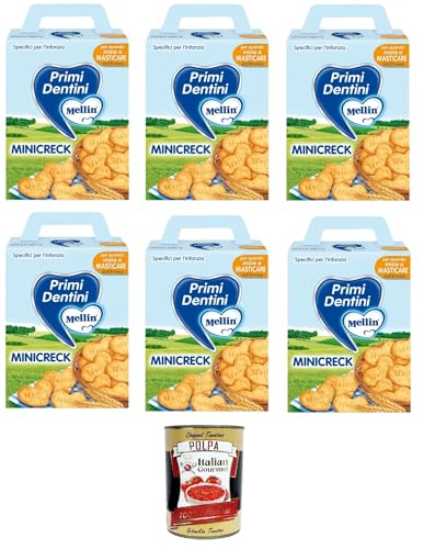 Mellin Mini Creck Primi Dentini Mini Creck Erste Zähne 6x 180g+ Italian Gourmet polpa 400g Mellin Mini Creck Primi Dentini Mini Creck Erste Zähne 6x 180g+ Italian Gourmet polpa 400g von Italian Gourmet E.R.