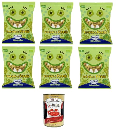 Mellin Rotelle di Piselli Erbsenräder 6x20gr + Italian Gourmet polpa 400g Mellin Rotelle di Piselli Erbsenräder 6x20gr + Italian Gourmet polpa 400g von Italian Gourmet E.R.