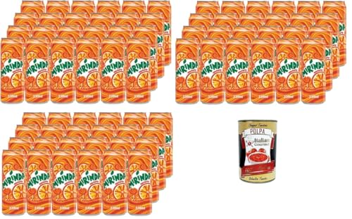 Mirinda Orange, bevanda all'arancia Orange, Orangengetränk 72x330ml+ Italian Gourmet polpa 400g Mirinda Orange, bevanda all'arancia Orange, Orangengetränk 72x330ml+ Italian Gourmet polpa 400g von Italian Gourmet E.R.