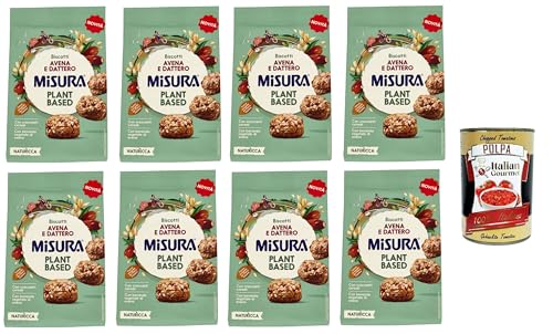 Misura, Naturìcca Plant Based biscotti avena e dattero,Naturìcca Plant Based Hafer- und Dattelkekse 8x 260 g+Italian Gourmet polpa 400g Misura, Naturìcca Plant Based biscotti avena e dattero,Naturìcca Plant Based Hafer- und Dattelkekse 8x 260 g+Italian Gourmet polpa 400g von Italian Gourmet E.R.