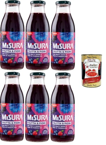Misura Frutti & Fiori Fruchtsäfte Rote Früchte und Kornblumenblüten 6x500ml+ Italian Gourmet polpa 400g Misura Frutti & Fiori Fruchtsäfte Rote Früchte und Kornblumenblüten 6x500ml+ Italian Gourmet polpa 400g von Italian Gourmet E.R.