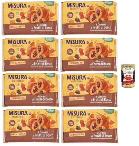 Misura Multicereali Cornetti Ai Frutti Di Bosco, Kuchen Multi -Müsli, Multikereals,Croissants mit Beeren 8x 298g + Itlaian Gourmet polpa 400g Misura Multicereali Cornetti Ai Frutti Di Bosco, Kuchen Multi -Müsli, Multikereals,Croissants mit Beeren 8x 298g + Itlaian Gourmet polpa 400g von Italian Gourmet E.R.