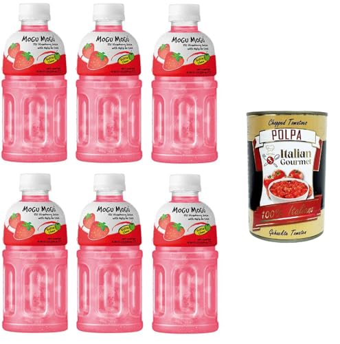 Mogu Mogu bevanda gusto Fragola Getränk mit Erdbeergeschmack 6x320 ml+ Italian Gourmet polpa 400g Mogu Mogu bevanda gusto Fragola Getränk mit Erdbeergeschmack 6x320 ml+ Italian Gourmet polpa 400g von Italian Gourmet E.R.