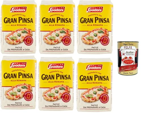 Molino Spadoni Preparato Per Gran Pinsa Alla Romana zubereitet für Gran Pinsa Alla Romana 6x 1kg+ Italian Gourmet polpa 400g Molino Spadoni Preparato Per Gran Pinsa Alla Romana zubereitet für Gran Pinsa Alla Romana 6x 1kg+ Italian Gourmet polpa 400g von Italian Gourmet E.R.
