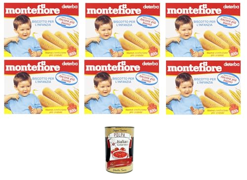 Montefiore Il Biscotto per l'infanzia Der Keks für Kinder 6x800gr + Italian Gourmet polpa 400g Montefiore Il Biscotto per l'infanzia Der Keks für Kinder 6x800gr + Italian Gourmet polpa 400g von Italian Gourmet E.R.