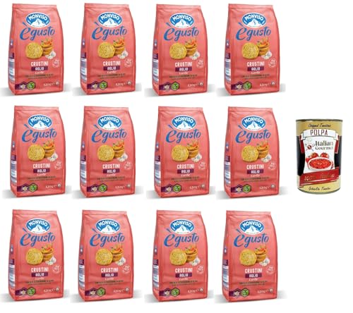 Monviso égusto Crustini all'aglio mit Knoblauch 12x120gr + Italian Gourmet polpa 400g Monviso égusto Crustini all'aglio mit Knoblauch 12x120gr + Italian Gourmet polpa 400g von Italian Gourmet E.R.