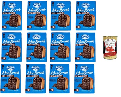 Monviso monbreak cioccolato fondente dunkle Schokolade 12x180gr+ Italian Gourmet polpa 400g Monviso monbreak cioccolato fondente dunkle Schokolade 12x180gr+ Italian Gourmet polpa 400g von Italian Gourmet E.R.
