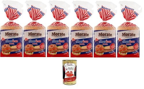 Morato- America Bagel Brot mit Mohn und Sesam 6x 300gr + Italian Gourmet polpa 400g Morato- America Bagel Brot mit Mohn und Sesam 6x 300gr + Italian Gourmet polpa 400g von Italian Gourmet E.R.