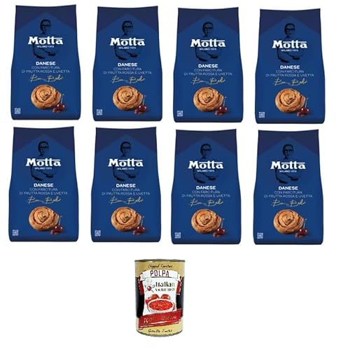 Motta Danese Con farcitura di frutti rossi e uvetta Mit roter Frucht- und Rosinenfüllung 8x270gr + Italian Gourmet polpa 400g Motta Danese Con farcitura di frutti rossi e uvetta Mit roter Frucht- und Rosinenfüllung 8x270gr + Italian Gourmet polpa 400g von Italian Gourmet E.R.