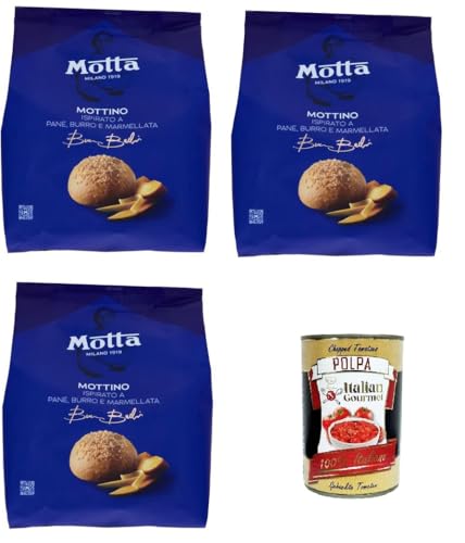 Motta Il Mottino Inspiriert von Brot, Butter und Marmelade 4x 270gr + Italian Gourmet Polpa di Pomodoro 400g Motta Il Mottino Inspiriert von Brot, Butter und Marmelade 4x 270gr + Italian Gourmet Polpa di Pomodoro 400g von Italian Gourmet E.R.