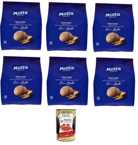 Motta Il Mottino Inspiriert von Brot, Butter und Marmelade 8x 270gr + Italian Gourmet Polpa di Pomodoro 400g Motta Il Mottino Inspiriert von Brot, Butter und Marmelade 8x 270gr + Italian Gourmet Polpa di Pomodoro 400g von Italian Gourmet E.R.