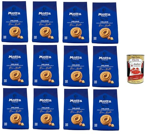 Motta Melighe Con Delicata Nocciola Melinghe mit zarter Haselnuss 12x290gr + Italian Gourmet polpa 400g Motta Melighe Con Delicata Nocciola Melinghe mit zarter Haselnuss 12x290gr + Italian Gourmet polpa 400g von Italian Gourmet E.R.
