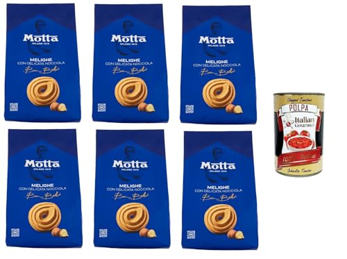 Motta Melighe Con Delicata Nocciola Melinghe mit zarter Haselnuss 6x290gr + Italian Gourmet polpa 400g Motta Melighe Con Delicata Nocciola Melinghe mit zarter Haselnuss 6x290gr + Italian Gourmet polpa 400g von Italian Gourmet E.R.