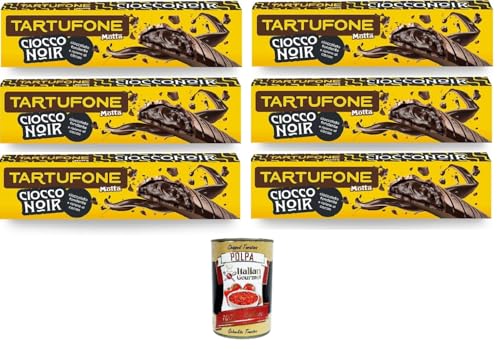 Motta Tartufone Ciocco Noir Barra di Cioccolato Fondente Ciocconoir con Ripieno al Cacao Tartufone Ciocco Noir Dunkle Schokoladentafel Ciocconoir mit Kakaofüllung 6x150g+ Italian Gourmet polpa 400g Motta Tartufone Ciocco Noir Barra di Cioccolato Fondente Ciocconoir con Ripieno al Cacao Tartufone Ciocco Noir Dunkle Schokoladentafel Ciocconoir mit Kakaofüllung 6x150g+ Italian Gourmet polpa 400g von Italian Gourmet E.R.