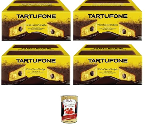 Motta Tartufone CioccoVaniglia doppelte Schokoladen- und Vanillecreme 4x450gr + Italian Gourmet polpa 400g Motta Tartufone CioccoVaniglia doppelte Schokoladen- und Vanillecreme 4x450gr + Italian Gourmet polpa 400g von Italian Gourmet E.R.