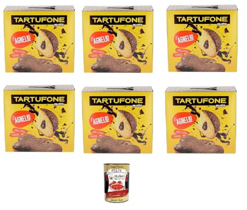 Motta Tartufone L'Agnello Gianduja-Creme, Zartbitterkuvertüre und Milchschokoladenstreusel 6x650gr + Italian Gourmet polpa 400g Motta Tartufone L'Agnello Gianduja-Creme, Zartbitterkuvertüre und Milchschokoladenstreusel 6x650gr + Italian Gourmet polpa 400g von Italian Gourmet E.R.