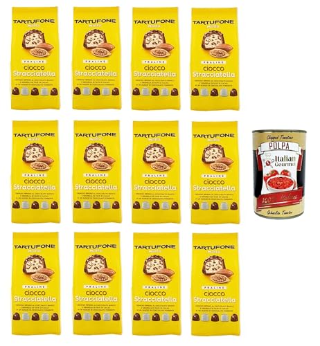 Motta Tartufone Praline Ciocco Stacciatella Tartufone Ciocco Stacciatella Pralinen 12x150gr + Italian Gourmet polpa 400g Motta Tartufone Praline Ciocco Stacciatella Tartufone Ciocco Stacciatella Pralinen 12x150gr + Italian Gourmet polpa 400g von Italian Gourmet E.R.
