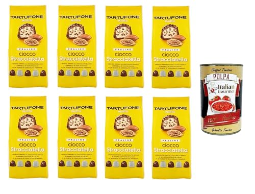Motta Tartufone Praline Ciocco Stacciatella Tartufone Ciocco Stacciatella Pralinen 8x150gr + Italian Gourmet polpa 400g Motta Tartufone Praline Ciocco Stacciatella Tartufone Ciocco Stacciatella Pralinen 8x150gr + Italian Gourmet polpa 400g von Italian Gourmet E.R.