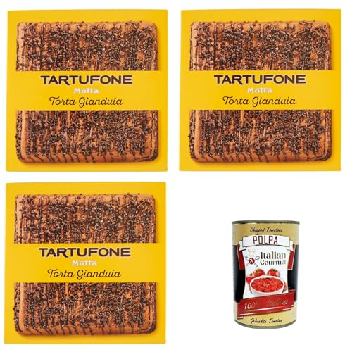 Motta Tartufone Torta Gianduia Gianduiacreme und extradunkle Schokolade 3x450gr + Italian Gourmet polpa 400g Motta Tartufone Torta Gianduia Gianduiacreme und extradunkle Schokolade 3x450gr + Italian Gourmet polpa 400g von Italian Gourmet E.R.