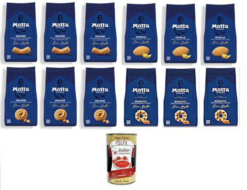 Motta Testpaket Kekse Krumiri-Bucamou-Melinghe-Offelle 12x290gr + Italian Gourmet polpa 400g Motta Testpaket Kekse Krumiri-Bucamou-Melinghe-Offelle 12x290gr + Italian Gourmet polpa 400g von Italian Gourmet E.R.