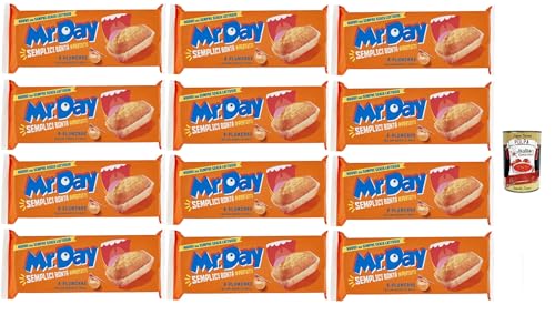 Mr.Day - Plumcake Classico mit fettarmem Joghurt und Honig, laktosefreier und palmölfreier Snack, ideal zum Frühstück, Snack oder Kuchen, 12x 190 gr + Italian Gourmet polpa 400g Mr.Day - Plumcake Classico mit fettarmem Joghurt und Honig, laktosefreier und palmölfreier Snack, ideal zum Frühstück, Snack oder Kuchen, 12x 190 gr + Italian Gourmet polpa 400g von Italian Gourmet E.R.