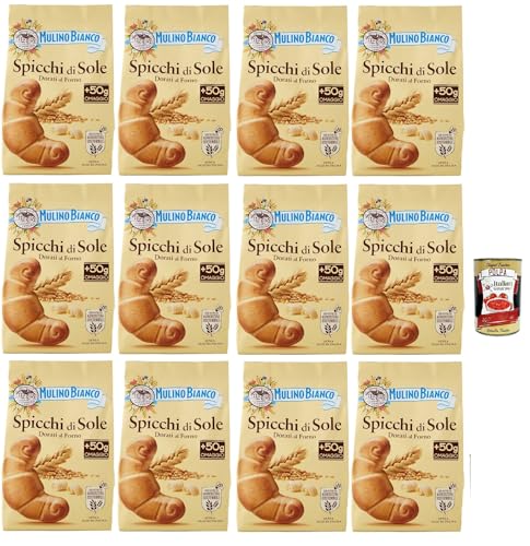 Mulino Bianco Spicchi di Sole Biscotti Dorati al Forno,Goldene gebackene Kekse,biscuits cookies, 12x 400g + Italian Gourmet polpa 400g Mulino Bianco Spicchi di Sole Biscotti Dorati al Forno,Goldene gebackene Kekse,biscuits cookies, 12x 400g + Italian Gourmet polpa 400g von Italian Gourmet E.R.