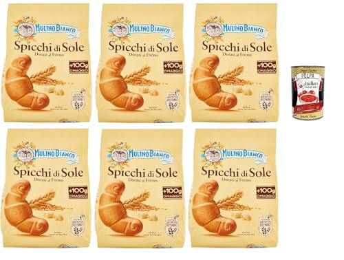 Mulino Bianco Spicchi di Sole Biscotti Dorati al Forno,Goldene gebackene Kekse,biscuits cookies, 6x 900g + Italian Gourmet polpa 400g Mulino Bianco Spicchi di Sole Biscotti Dorati al Forno,Goldene gebackene Kekse,biscuits cookies, 6x 900g + Italian Gourmet polpa 400g von Italian Gourmet E.R.